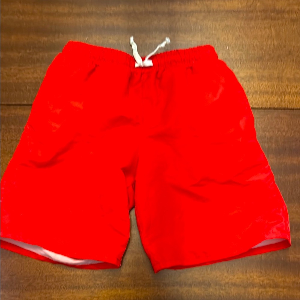 Boy’s Red Swim Shorts